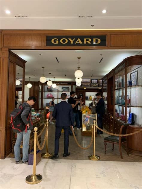 goyard au printemps haussmann|maison Goyard boutique.